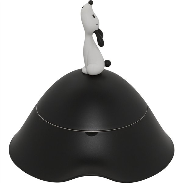 Alessi ciotola per cani Lula nero AMMI19 B