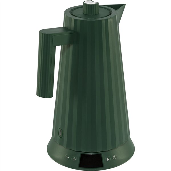 Alessi Plisse bollitore verde con regolamento temperatura