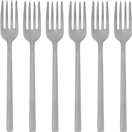 Alessi Clivo Besteckset 24-tlg. silber