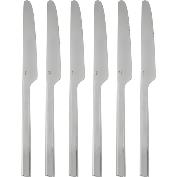 Alessi Clivo Besteckset 24-tlg. silber