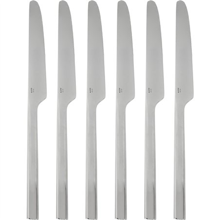 Alessi Clivo Besteckset 24-tlg. silber