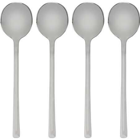 Alessi Clivo Besteckset 24-tlg. silber