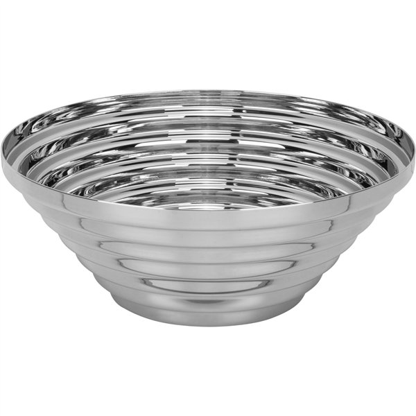 Alessi Maya Schale rund silber