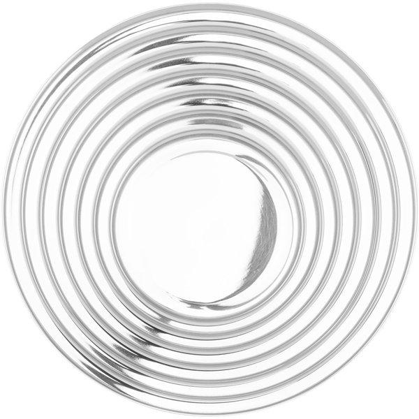 Alessi Maya Schale rund silber