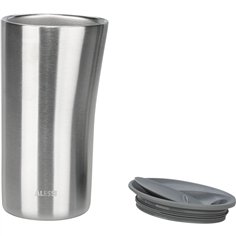 Alessi Buri Thermobecher 0,33 L silber 2