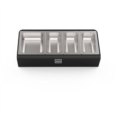 Alfa Forni Topping Station 4 trays (3 GN 1/9 - 1 GN 1/6)