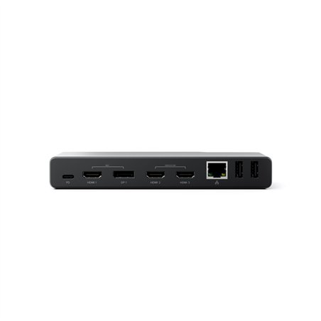 Alogic 14-in-1 USB-C PD DV4 Quad Display Docking Station Space Gr