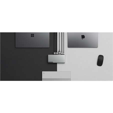 Alogic 14-in-1 USB-C PD DV4 Quad Display Docking Station Space Gr