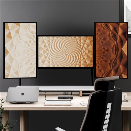 Alogic 14-in-1 USB-C PD DV4 Quad Display Docking Station Space Gr