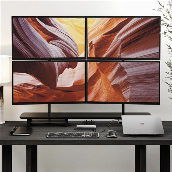 Alogic 14-in-1 USB-C PD DV4 Quad Display Docking Station Space Gr