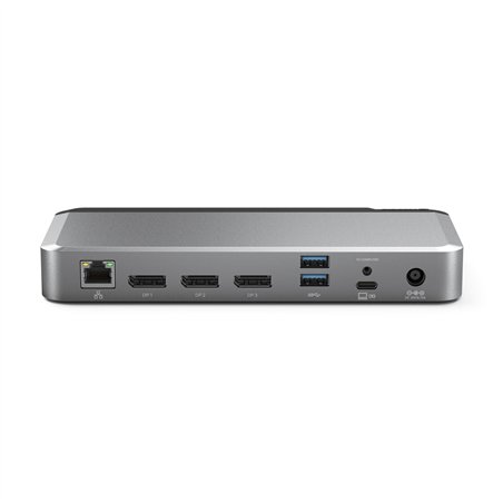Alogic 100W USB-C DX3 Triple 4K Display Docking Station Space Gr