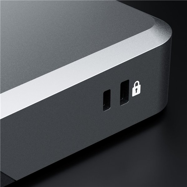 Alogic 100W USB-C DX3 Triple 4K Display Docking Station Space Gr