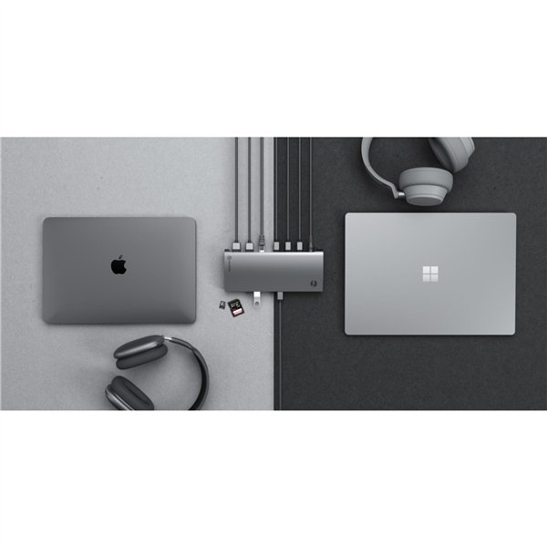 Alogic Blaze Thunderbolt 4 Dual 4K Docking Station Space Gray