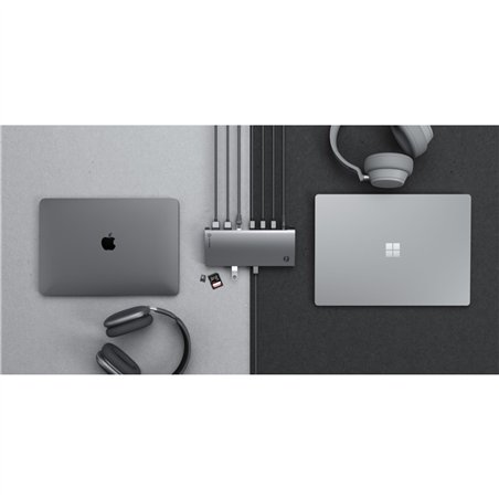 Alogic Blaze Thunderbolt 4 Dual 4K Docking Station Space Gray