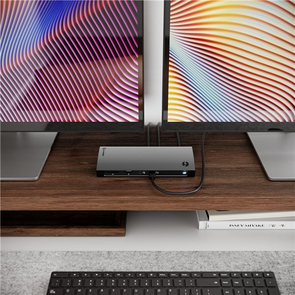 Alogic Blaze Thunderbolt 4 Dual 4K Docking Station Space Gray