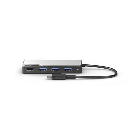 Alogic Fusion Core USB-C 5-Port Hub Space Gray
