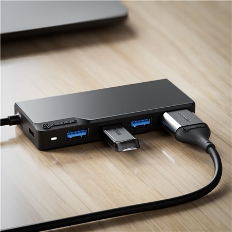 Alogic Fusion Core USB-C 5-Port Hub Space Gray