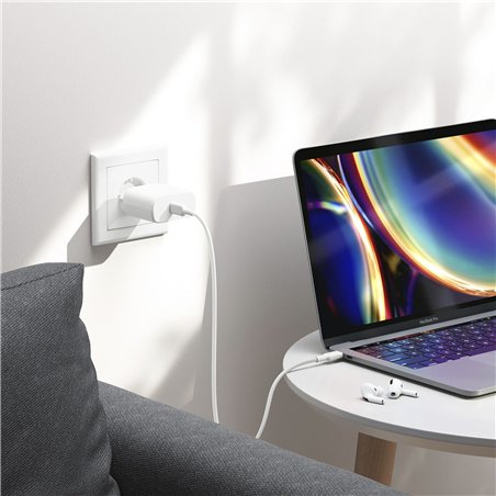 Alogic Rapid Power 65W USB-C PD Fast GaN caricab. +USB-C cavo 2m