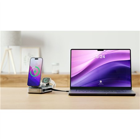 Alogic Roam 6-in-1 Powerbank 21.000 mAh con Qi2 + 100W USB-C