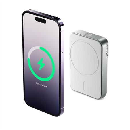 Alogic Matrix Universal Magnetic MagSafe Powerbank 5000mAh bianco