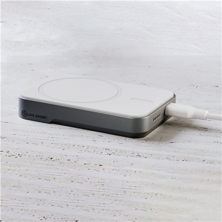 Alogic Matrix Universal Magnetic MagSafe Powerbank 5000mAh bianco