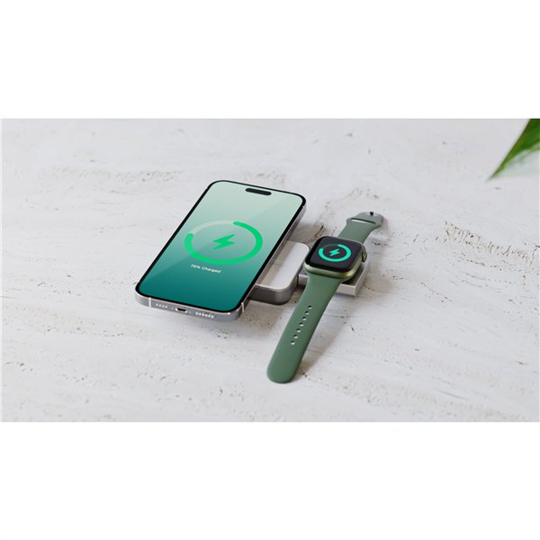 Alogic Matrix Universal Magnetic MagSafe Powerbank 5000mAh bianco