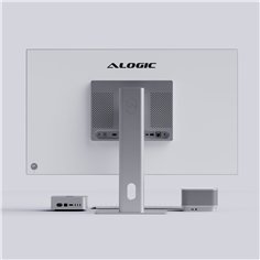 Alogic ASPEKT Raise Stand for 32  Monitor Silver 2