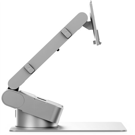 Alogic ASPEKT Omni Fold Stand Mac Mini for 32  Monitor Silver