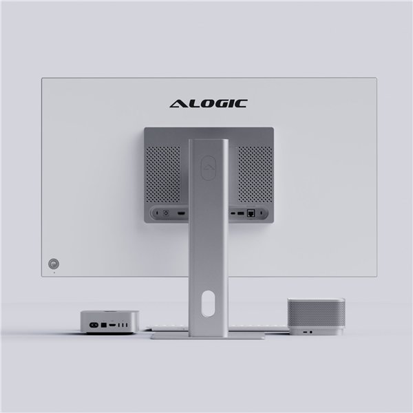 Alogic ASPEKT 32  UHD lucido Docking Monitor argento