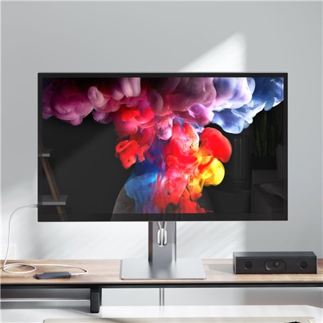 Alogic ASPEKT 32  UHD lucido Docking Monitor argento