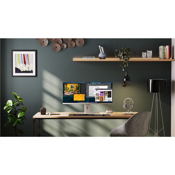 Alogic EDGE 40  LCD 5K Monitor with 90W PD Silver