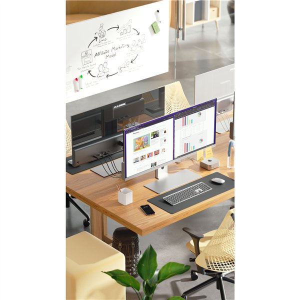 Alogic EDGE 40  LCD 5K Monitor con 90W PD Space Grey