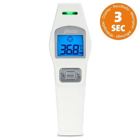 Alecto Forehead thermometer infrared white