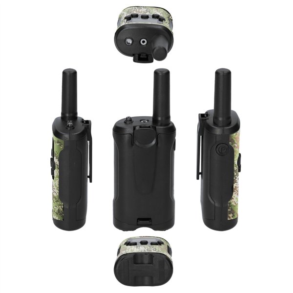 Alecto Walkie Talkie Set of 2 for Kids, range 7 km, camouflage