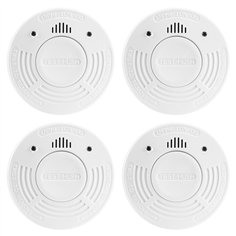 Alecto Smoke detector w. 10 year battey a. sensor runtime, 4 pack 2