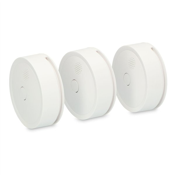 Alecto Wireless connectable smoke detector 10 year, 3 pack
