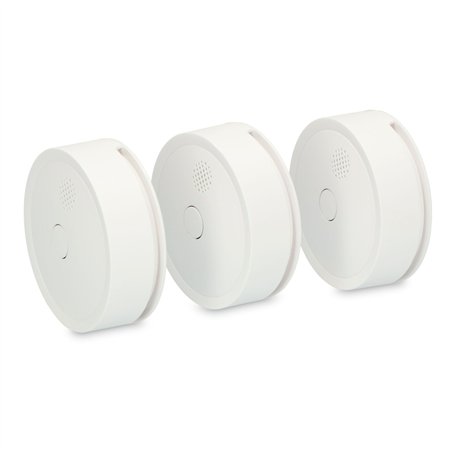 Alecto Wireless connectable smoke detector 10 year, 3 pack