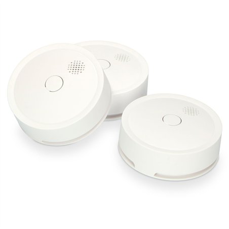 Alecto Wireless connectable smoke detector 10 year, 3 pack