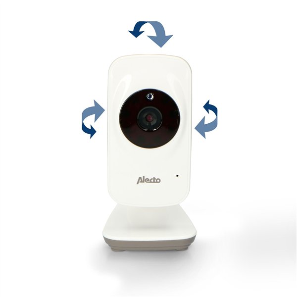 Alecto Additional camera for DVM-71/71BK, white/taupe