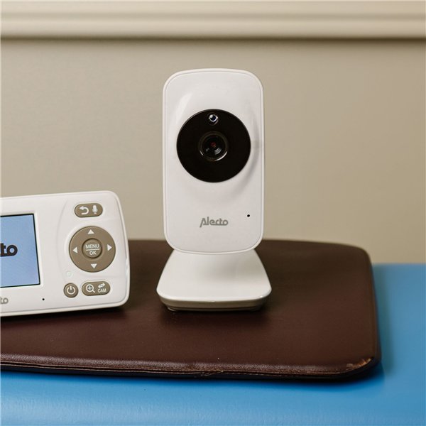 Alecto Additional camera for DVM-71/71BK, white/taupe