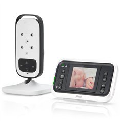 Alecto Baby monitor w.camera and 2.4inch color display white/anth 2