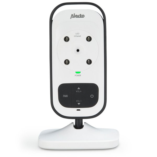Alecto Baby monitor w.camera and 2.4inch color display white/anth