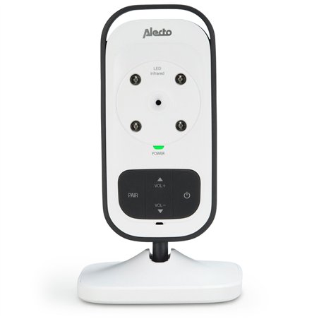 Alecto Baby monitor w.camera and 2.4inch color display white/anth