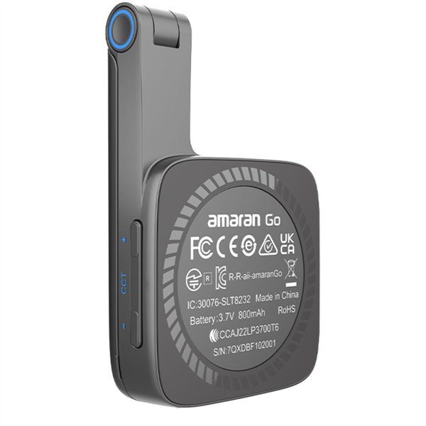 Amaran Go grigio mini luce per smartphone