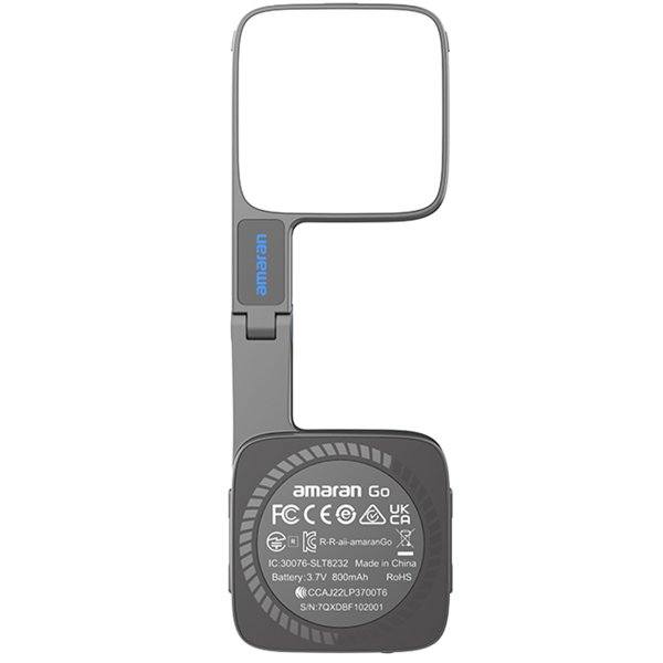 Amaran Go grigio mini luce per smartphone