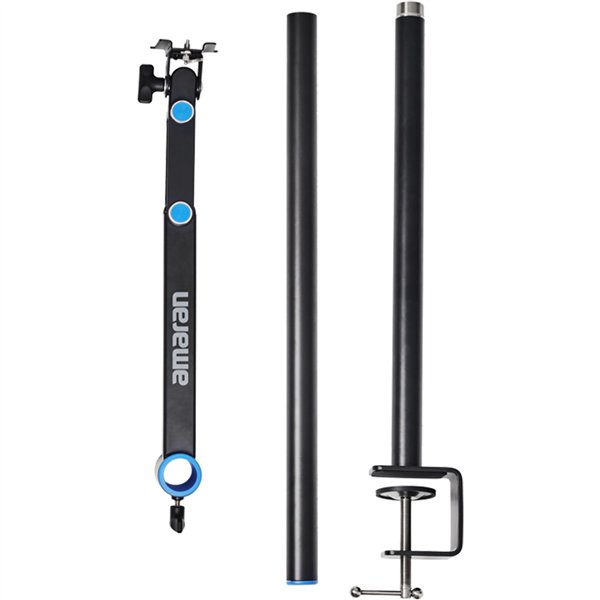 Amaran supporto c. morsetto nero per Verge