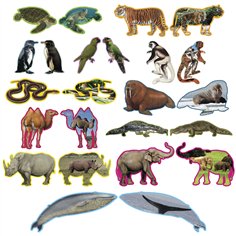 Ambassador 12 puzzle animali 2