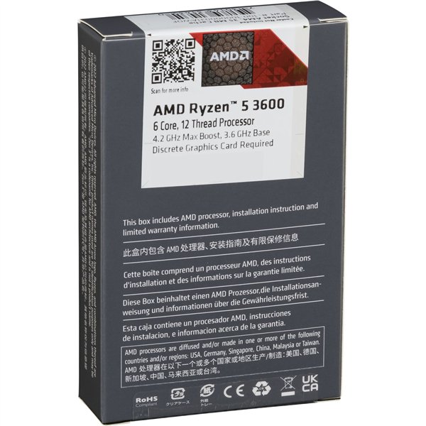 AMD Ryzen 5 3600 AM4 Box