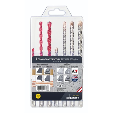 Alpen Combi set costr.SDS-plus M B7