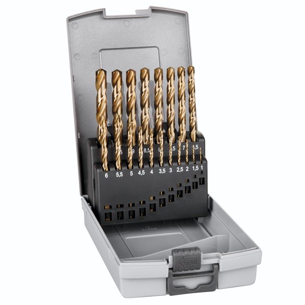 Alpen Cassette HSS Cobalt GRIP 3 -kant KP 19, 1-10x0.5